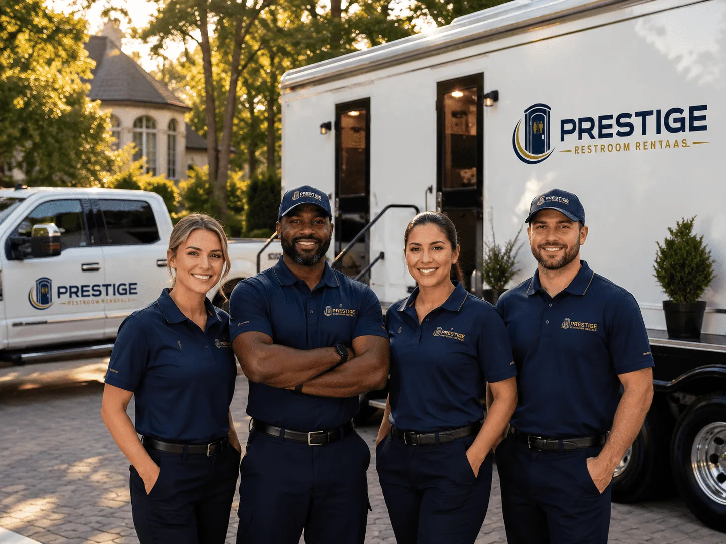 Trusted Luxury Portable Restrooms company in Hazel, SD